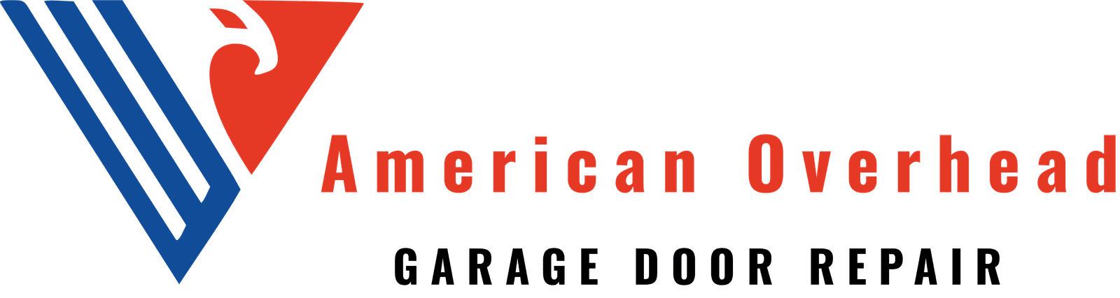 american overhead garage door repair logo